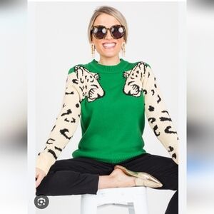 Snow Leopard Sweater